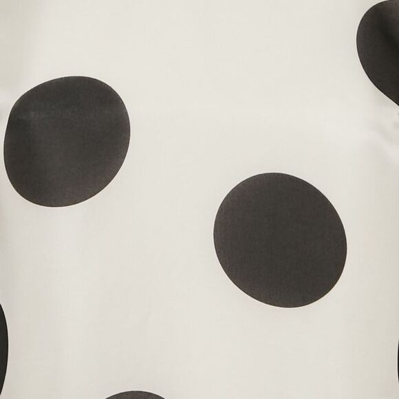 Dolce & Gabbana Napoli White Polka Dots Print Organza Shift Short Dress S - Picture 4 of 7